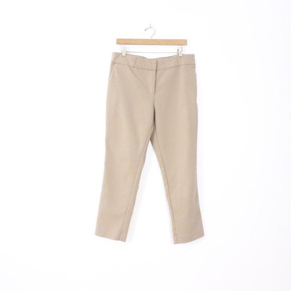 *Le Chateau Beige Skinny Straight Khaki Trousers - Picture 4 of 6